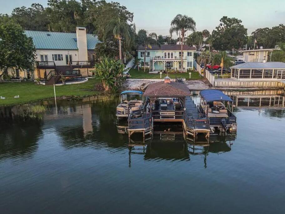 Lakefront Duplex With Pontoon Boat 2 Bedroom Home Mount Dora Buitenkant foto